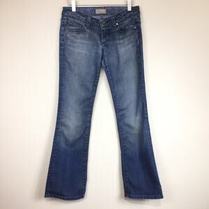 PAIGE | Laurel Canyon Distressed Bootcut Jeans